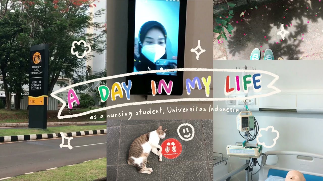 DAY IN THE LIFE OF A NURSING STUDENT: offline class, emergency nursing lab, Universitas Indonesia