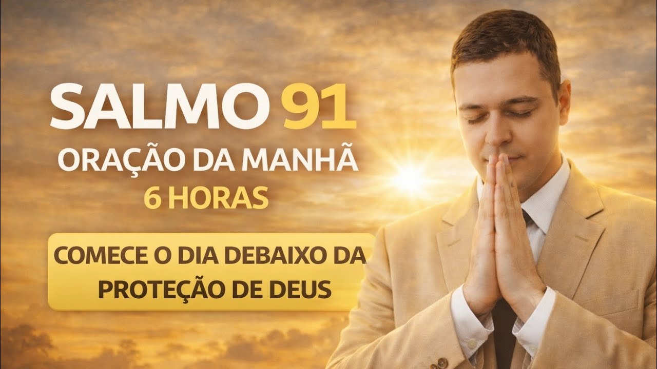 SALMO 91 ORAÇÃO DA MANHÃ DE PROTEÇÃO DIVINA 