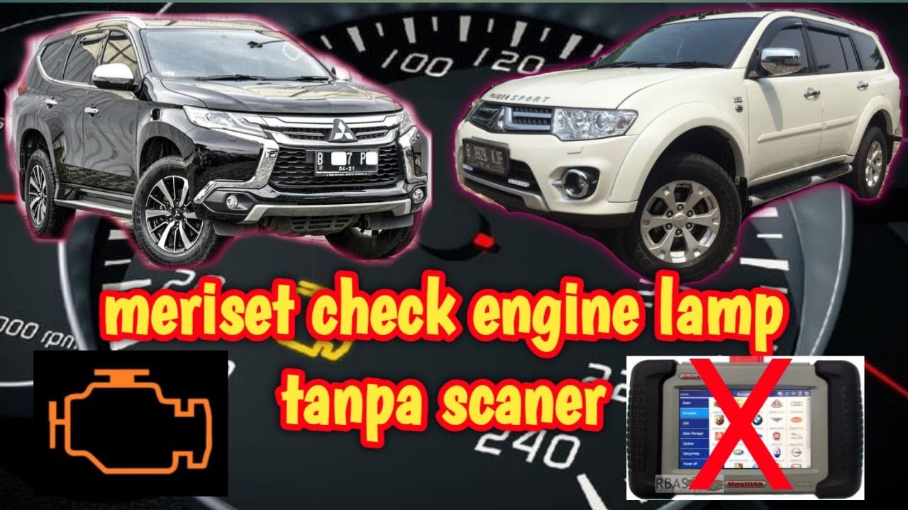Cara mereset indikator check engine pajero sport secara manual.(TANPA SCANER)