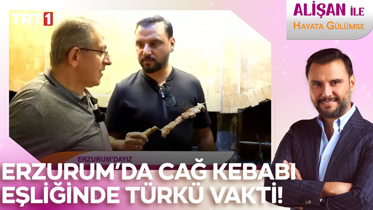 Alişan, Erzurum'a cağ kebabı tatmaya gitti!  | @trt1