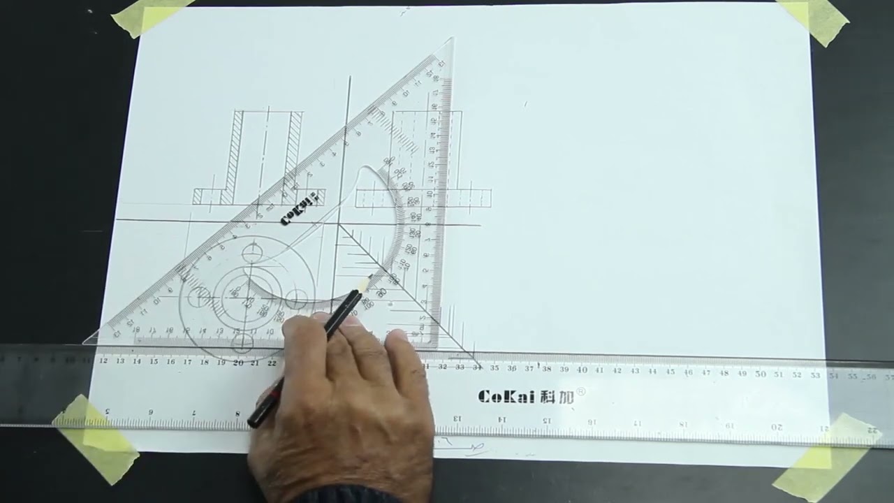 الرسم الصناعي  اللحام وتشكيل المعادن - حدادة - المهندس محمد علي العماوي