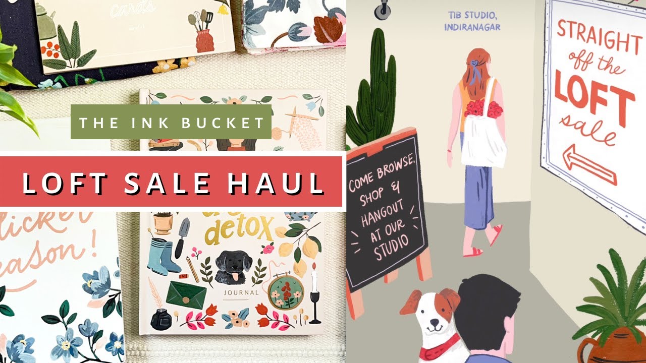 Ink Bucket Loft Sale Haul 📚 | Was It Worth It? |  Indian Stationery Haul 🇮🇳 | Sanjana Raj