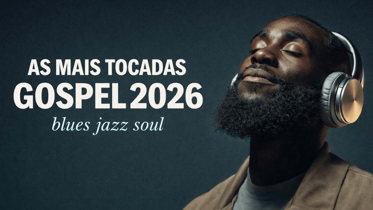 GOSPEL BLUES, JAZZ & SOUL 2026 | AS MAIS TOCADAS QUE TRAZEM PAZ