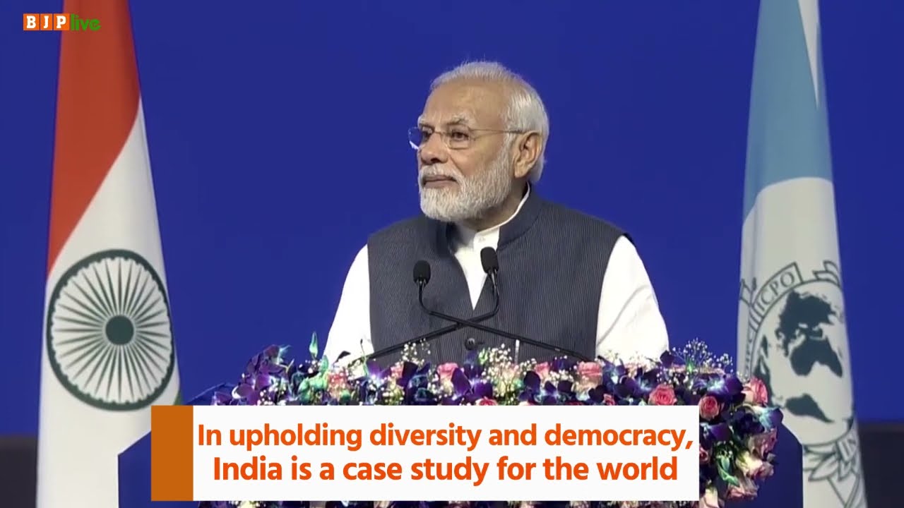 Our Police forces worked for protecting diversity and rights of the people: PM Modi