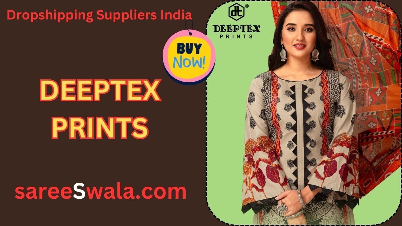 DEEPTEX PRINTS | Dropshipping Suppliers India | #deeptex_prints | #sareeSwala.com | #bsfashionsurat