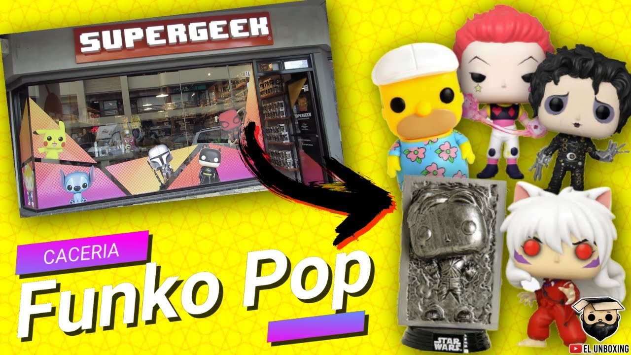 Visitamos de nuevo SUPERGEEK | Primer cacería Funko Pop del 2021