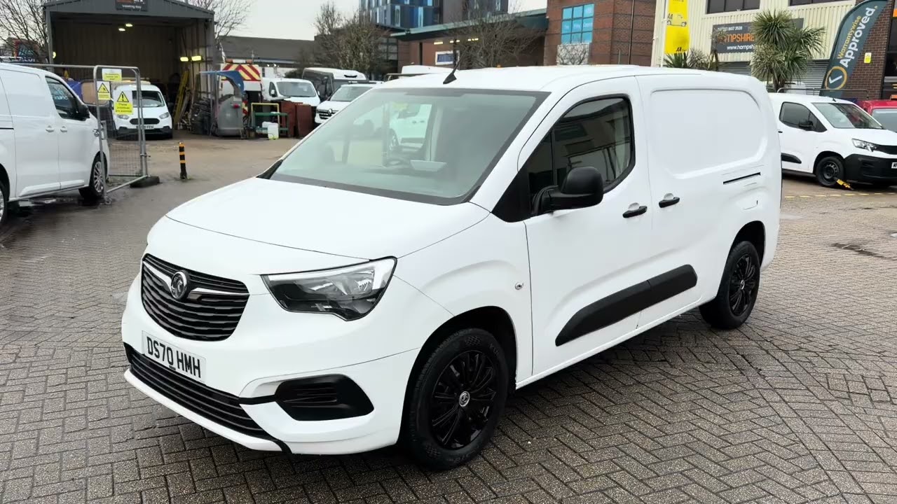 Vauxhall combo sold by Hampshire vans 