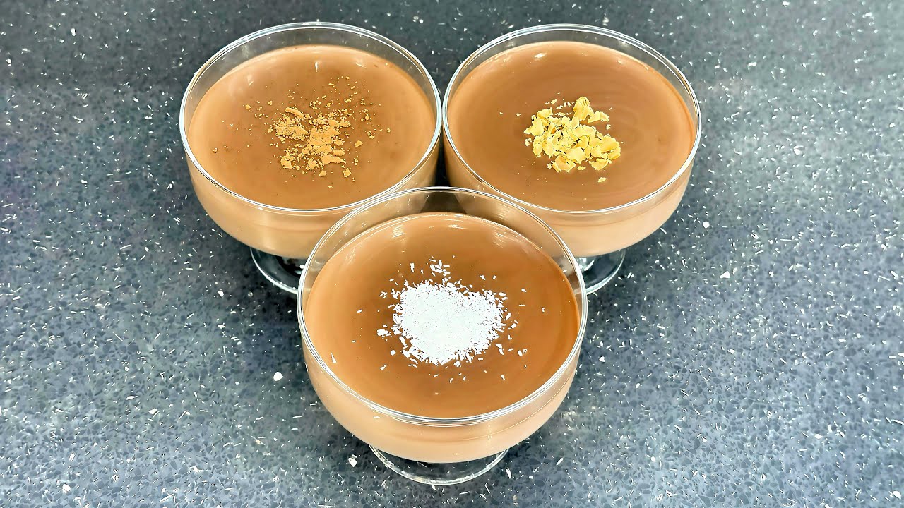 NO-BAKE Chocolate CREAM DESSERT in 15 minutes. The fridge does all the work!