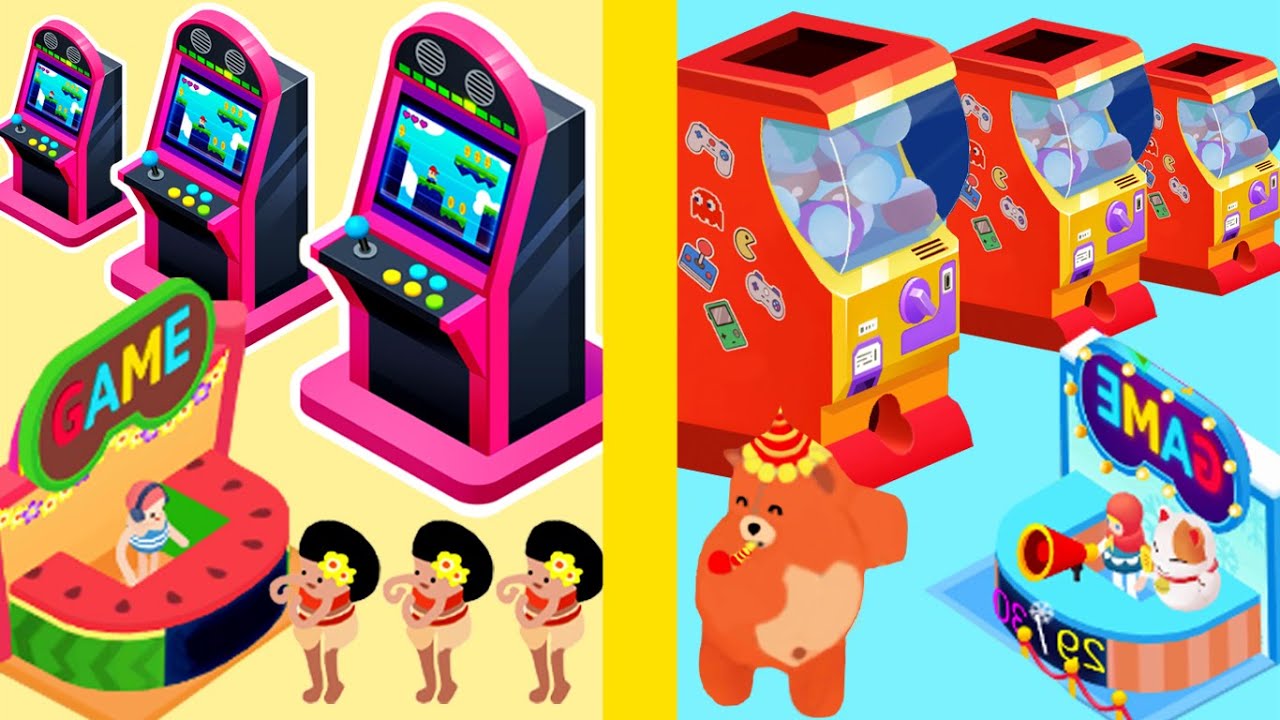 Idle Arcade Hall! MAX LEVEL ARCADE HALL EVOLUTION! Idle Arcade Hall   Super Tapx