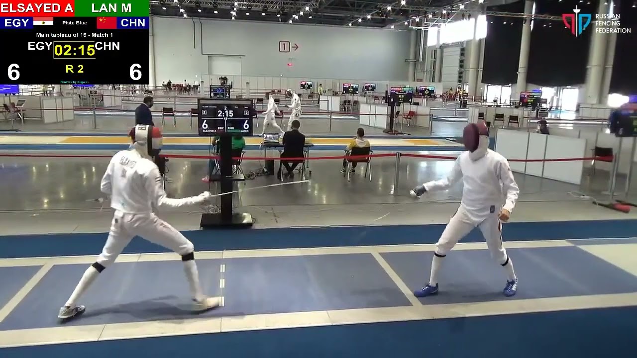 Kazan 2021 SME  L16 Elsayed EGY v Lan CHN