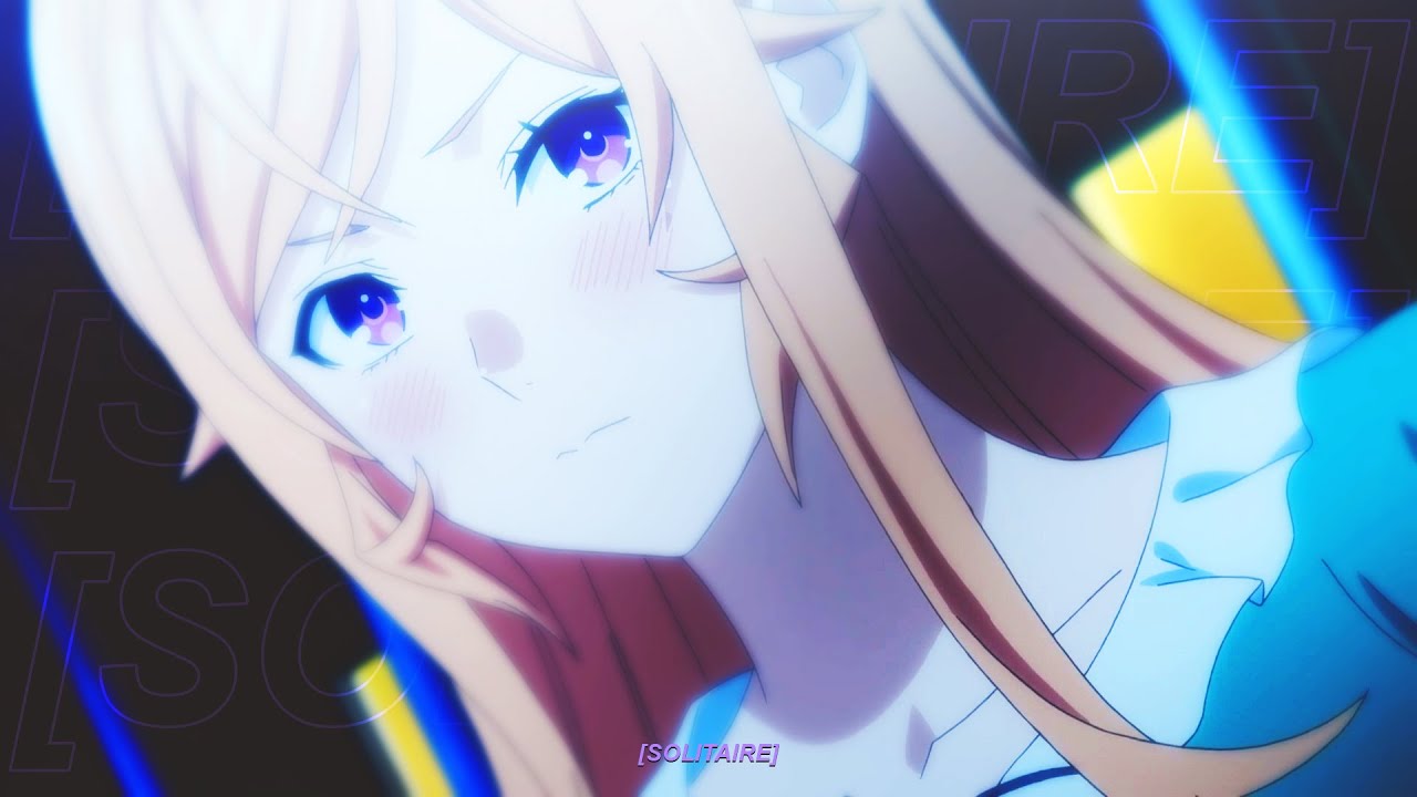wastedyouth - solitaire (ft. hm.wav)  [lyrics] 「AMV」