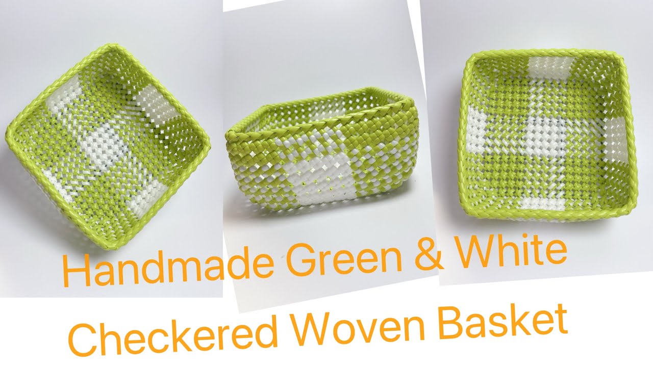 Plastic Wire basket, Lightweight Decorative Storage#wirebasket #handmade #diy #WovenBasket