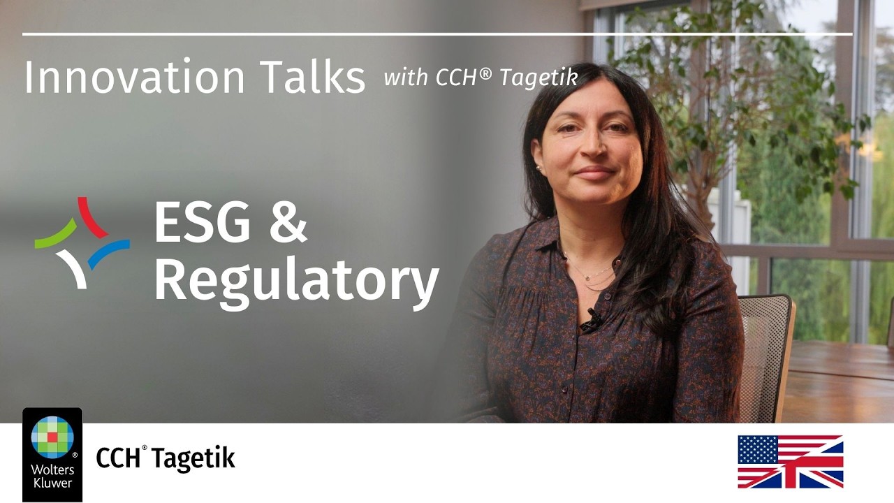 ESG & Regulatory | Innovation Talks with CCH® Tagetik