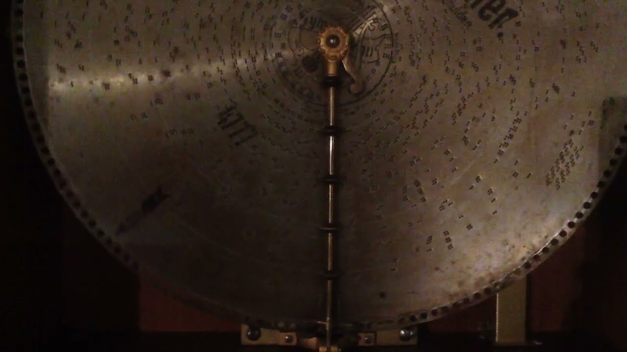 Cujus Animam, from Stabat Mater,  played on a 25” Symphonion music box