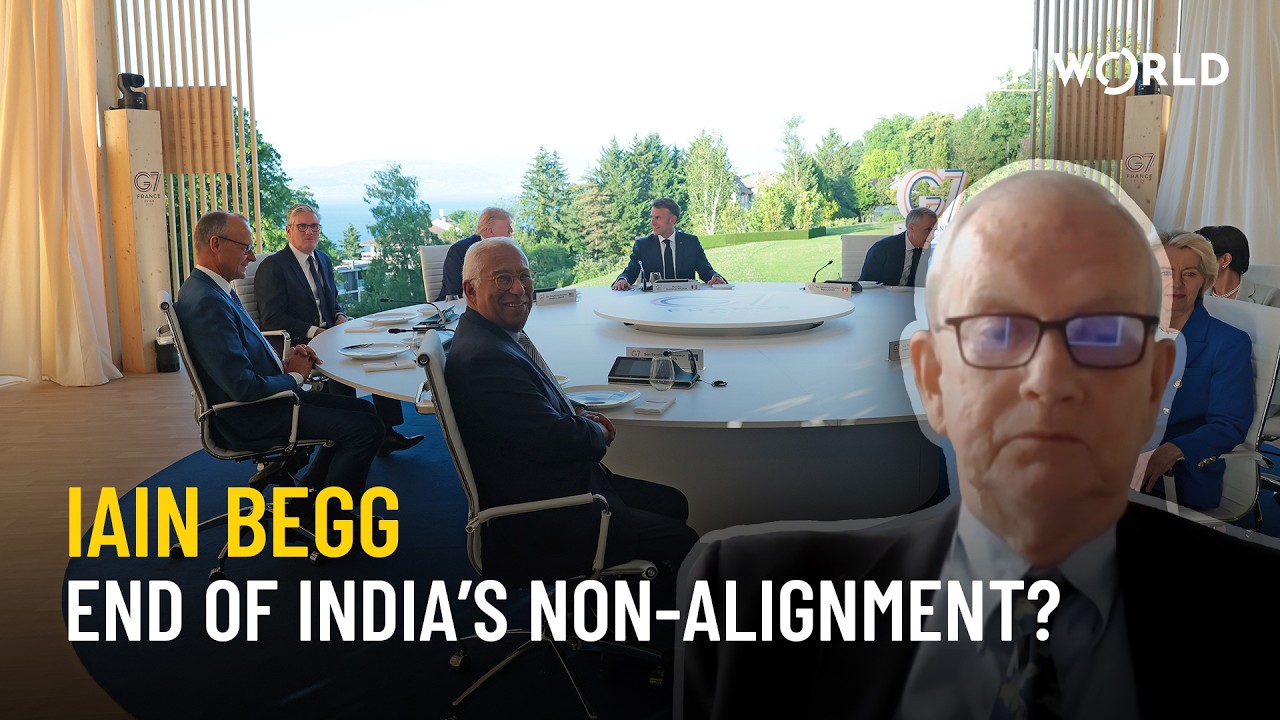 Why was India invited to the G7 summit and China wasn't? | Iain Begg