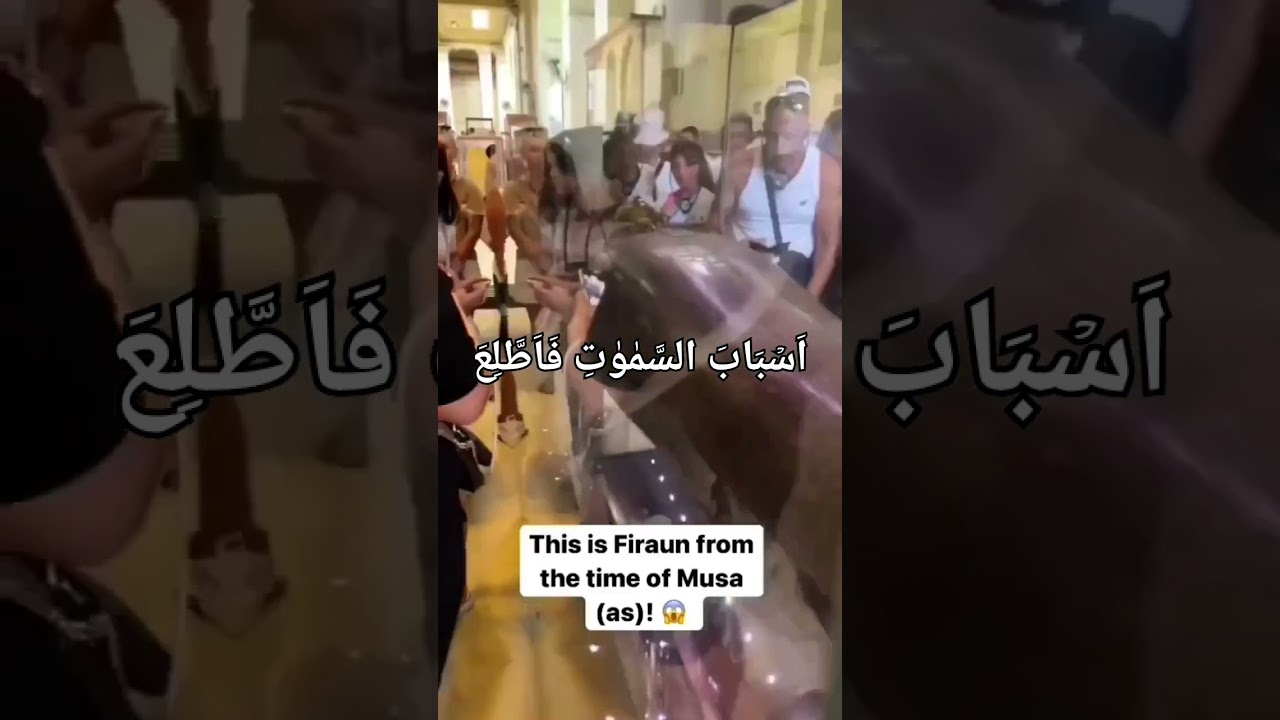 This is Firoun Time of Musa(A.S).                     Follow for more videos & Hadees