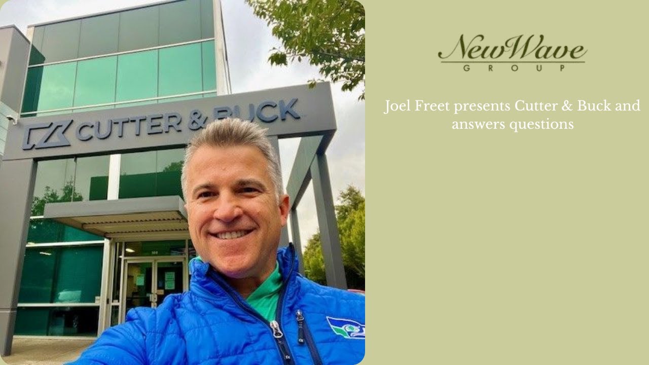 New Wave Group CMD - Joel Freet presents Cutter & Buck and answers questions
