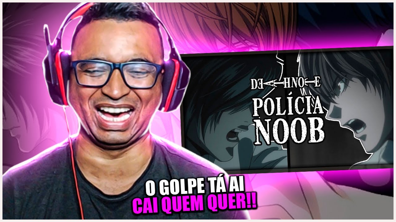 REACT | Death Note #02 - Policia Noob (Paródia) - Voice Makers