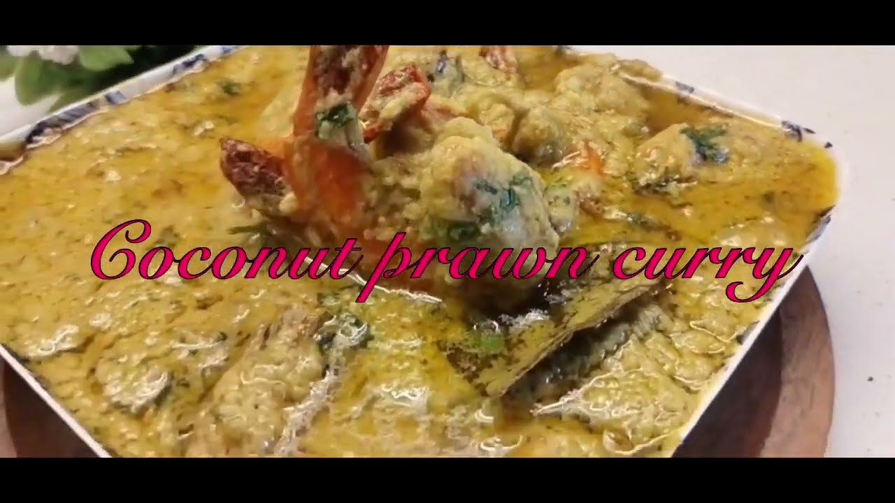 Coconut Prawn Curry||Easy To Quick Recipe|| Bengali cuisine || No mustard