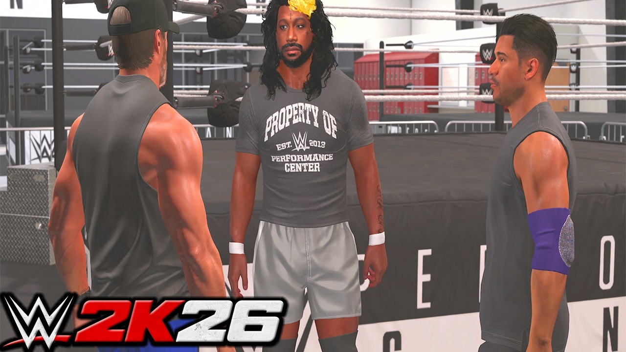 WWE2K26 MyRise | Tyson FUTURE🌊| At The PERFORMANCE CENTER!