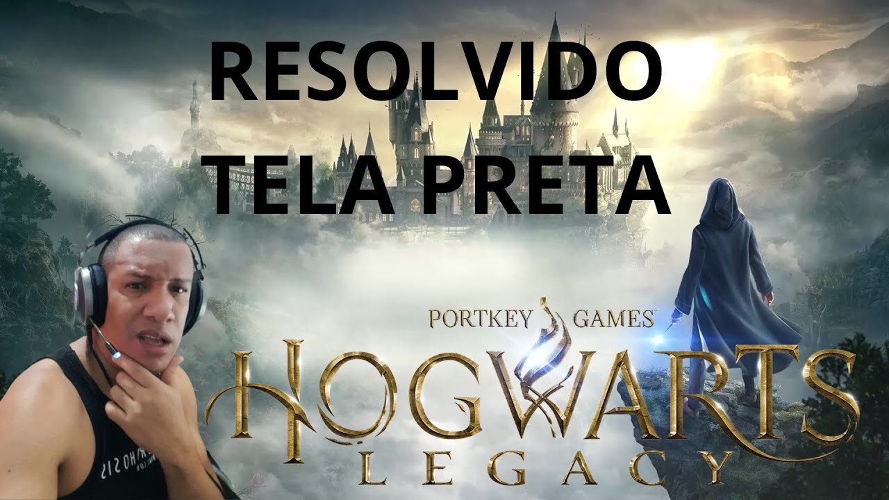 Hogwarts Legacy! RESOLVENDO TELA PRETA AO ABRIR O JOGO !!