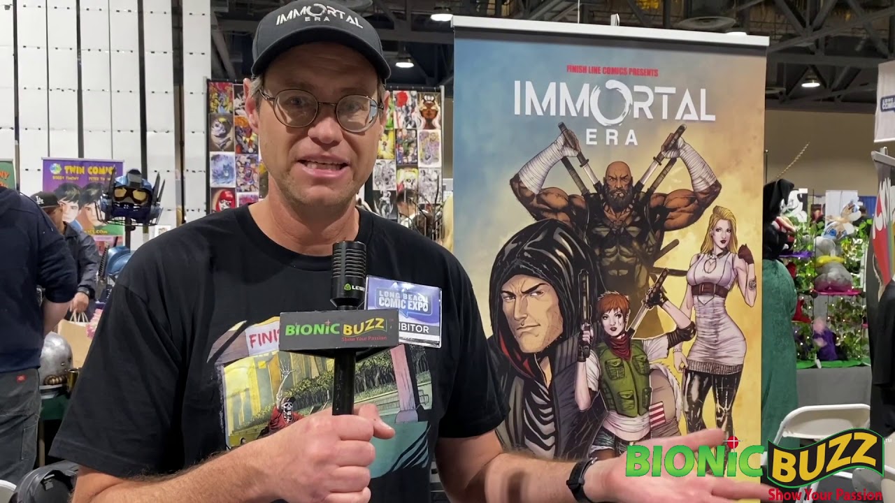 Finish Line Comics at Long Beach Comic Expo 2020