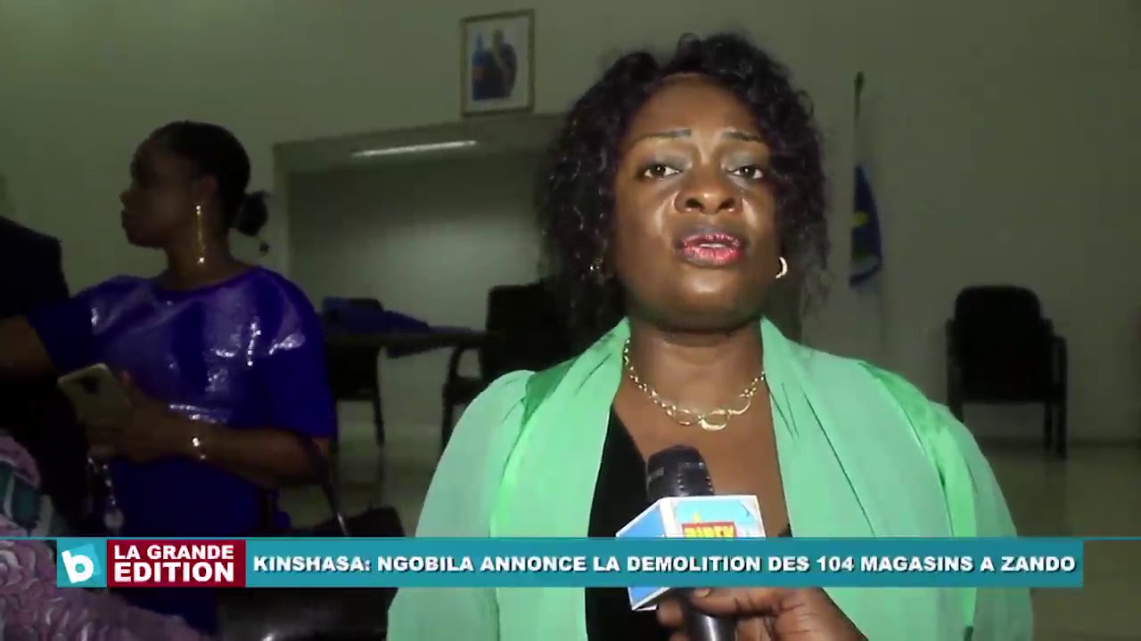 Kinshasa: Le Gouverneur de la ville Gentiny Ngobila annonce la démolition des 104 magasins à Zando
