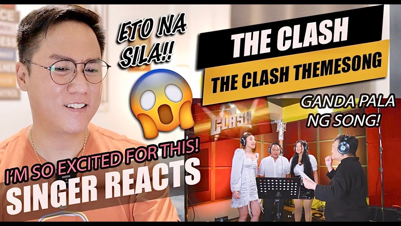 The Clash 2023 - Theme Song | SINGER REACTION