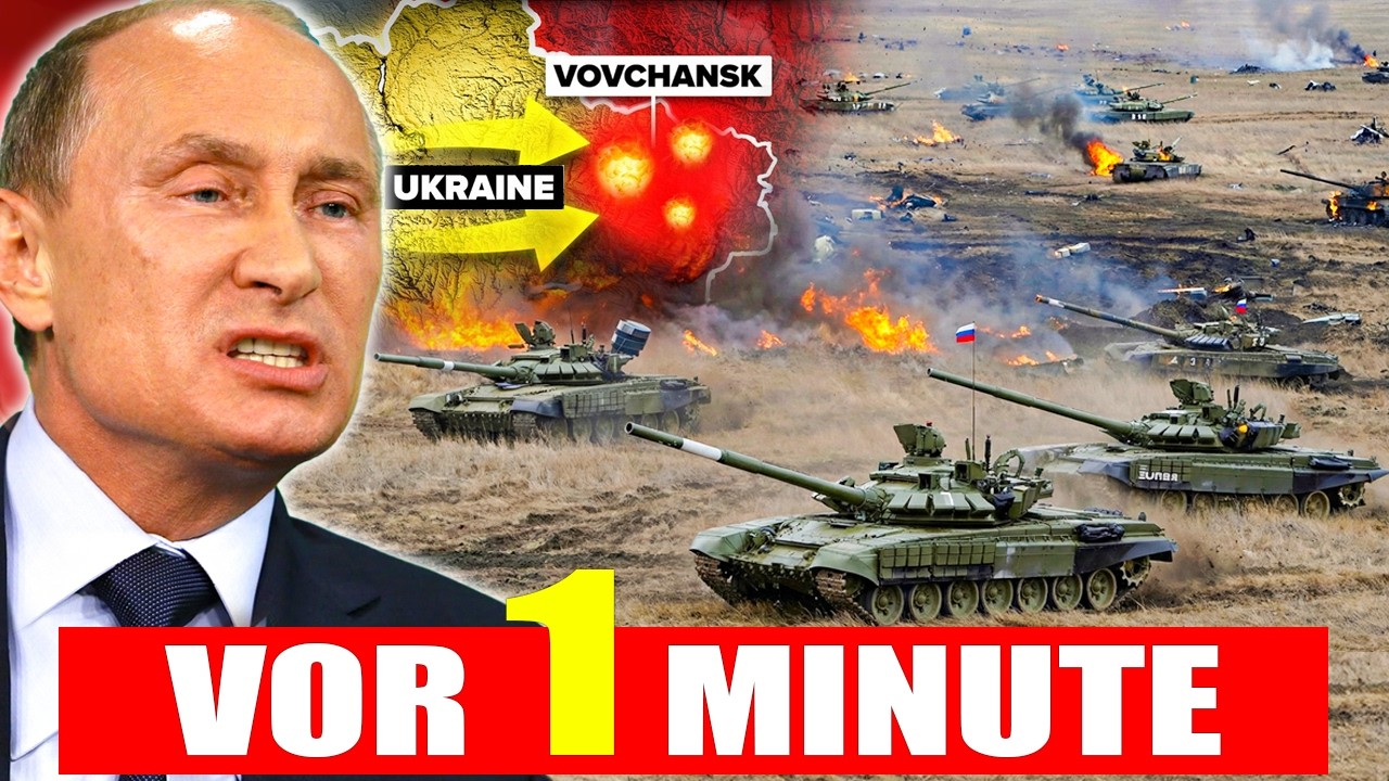 Totale Niederlage bei Wowtschansk – Ukraines Drohnen löschen Russlands Panzerwaffe aus