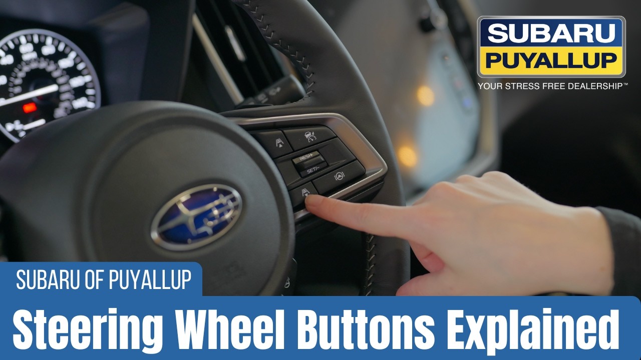 What Do All The Buttons On My Steering Wheel Do?