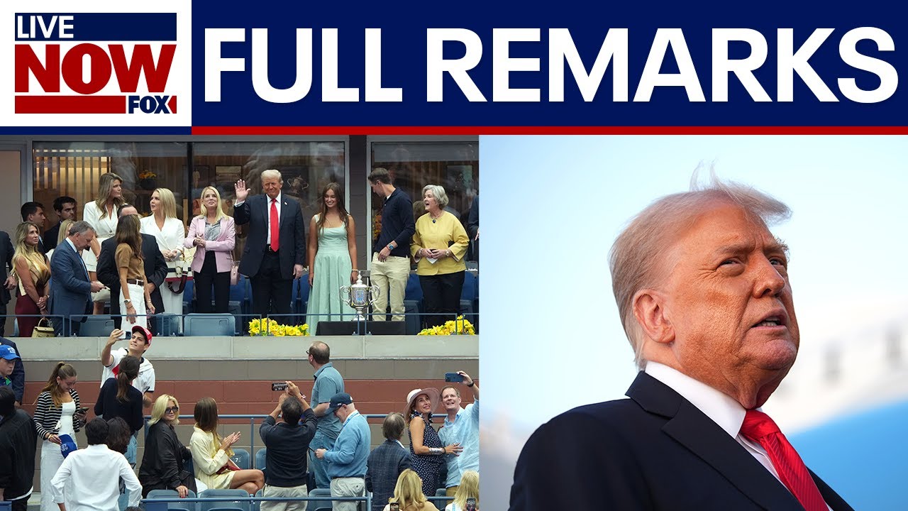 FULL: Trump 'loved' attending the U.S. Open, says European leaders will visit White House this week