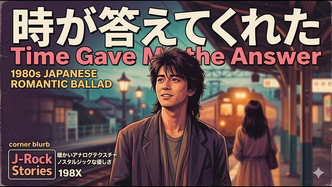 「時が答えてくれた」 Time Gave Me the Answer | Emotional 80s Japanese Love Ballad