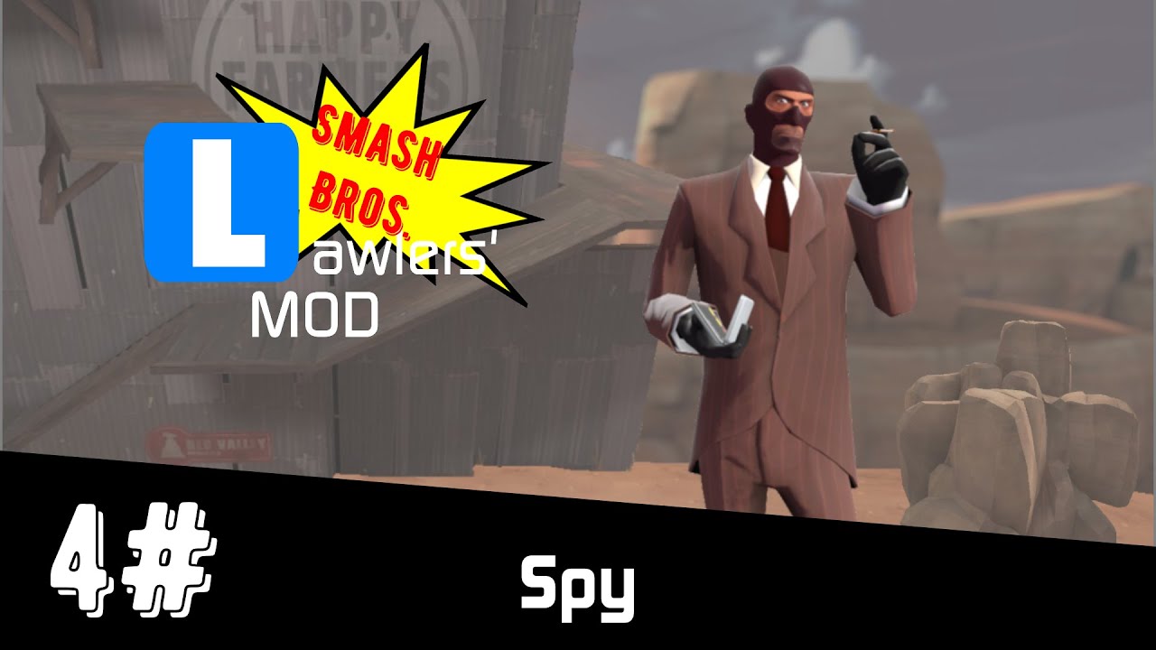 Smash Bros Lawlers' Mod: Spy Moveset