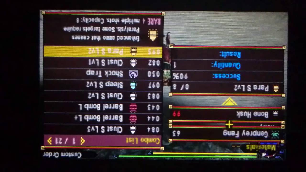 [MHX/MHGen] The Perfect Combo List for Statusguning