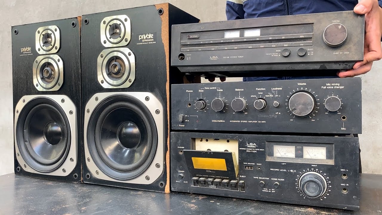 Restoration antique sound systems // The best recovery process you've ever seen
