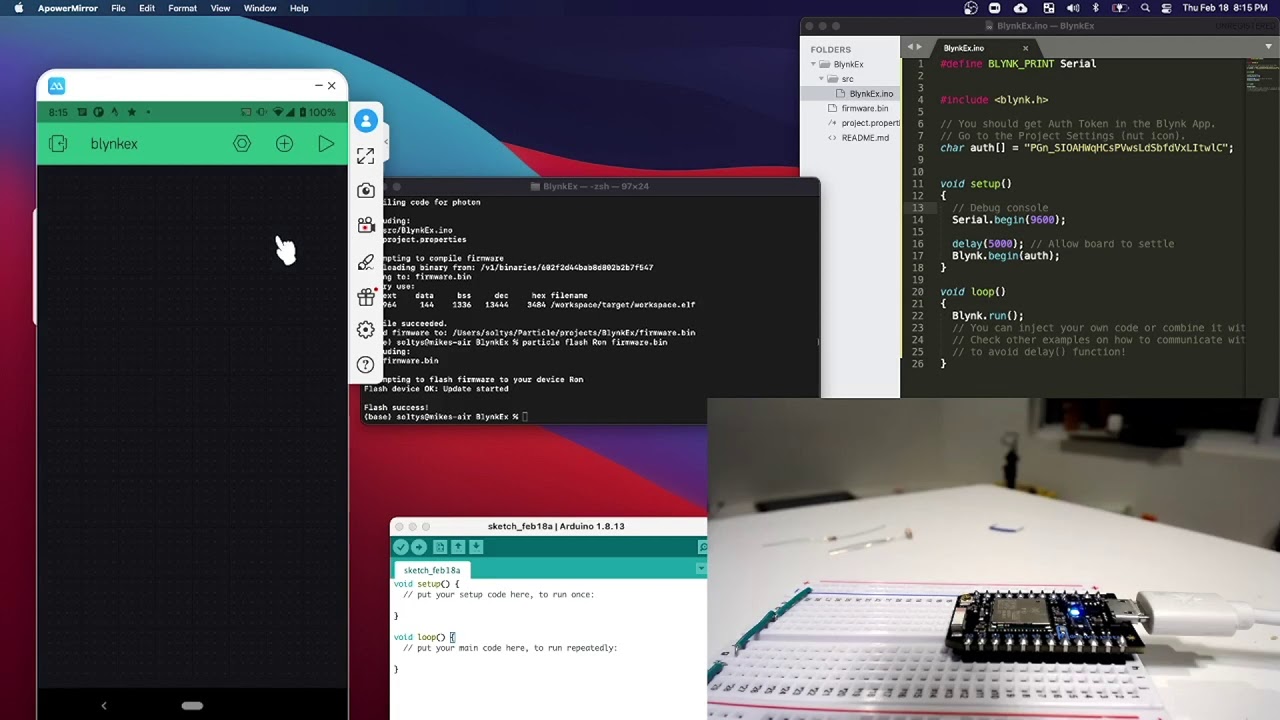 Getting Started with Blynk for IoT