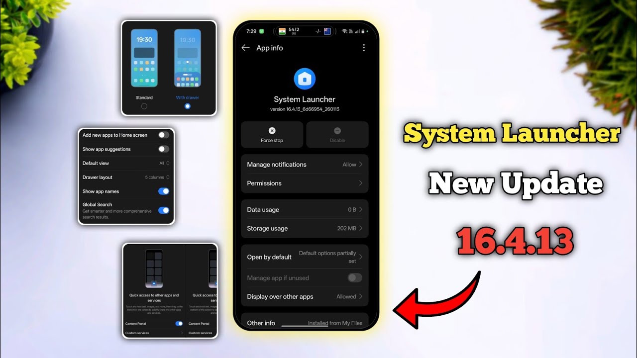 oppo ColorOs 16 New System Launcher Update 🔥🚀 16.4.13 | Install System Launcher Realme OnePlus Oppo