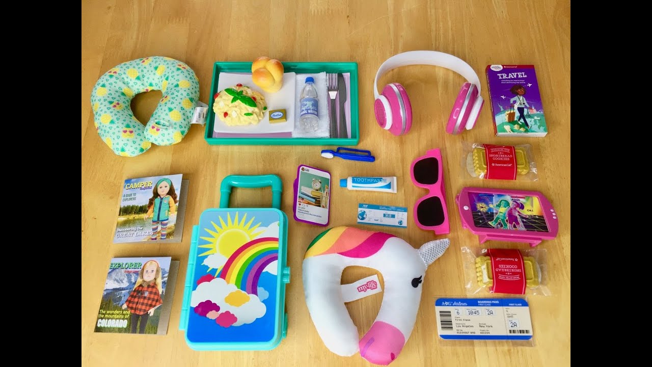 American Girl Travel and Hotel Sets!