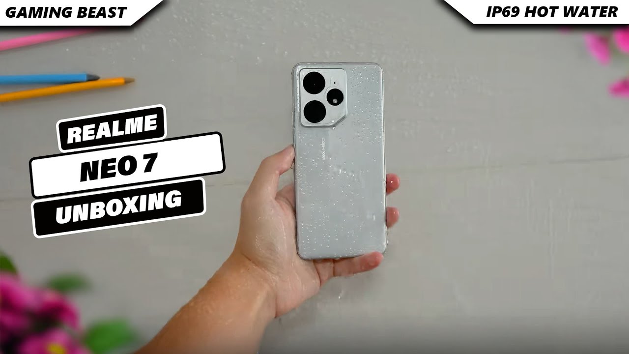 Распаковка Realme Neo 7 | Цена в Великобритании | Обзор | Дата выхода в Великобритании