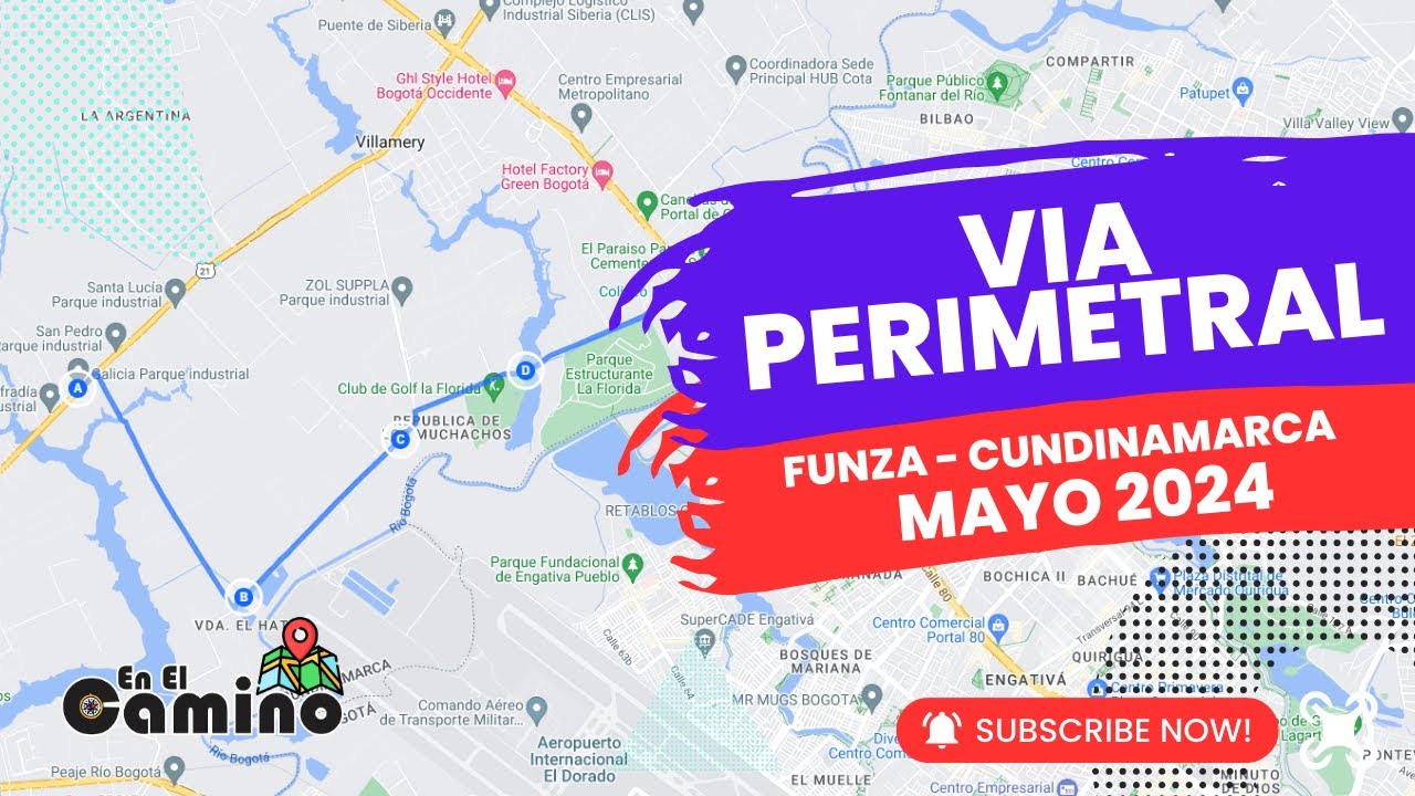 VUELO DE DRONE - Vía Perimetral Funza Cundinamarca *SIN PEAJE* Sentido Funza - La Florida - Calle 80