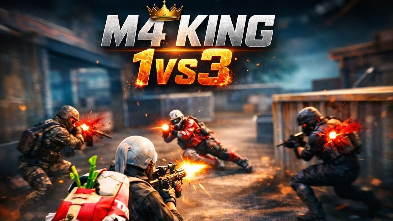M4 CHALLENGE IN RANDOM 1VS 3 