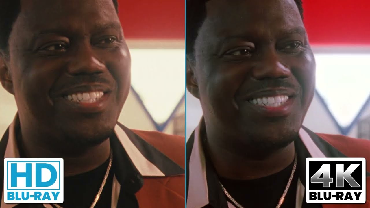 Oceans 11 4K vs Blu ray (Ocean's Eleven 2001)