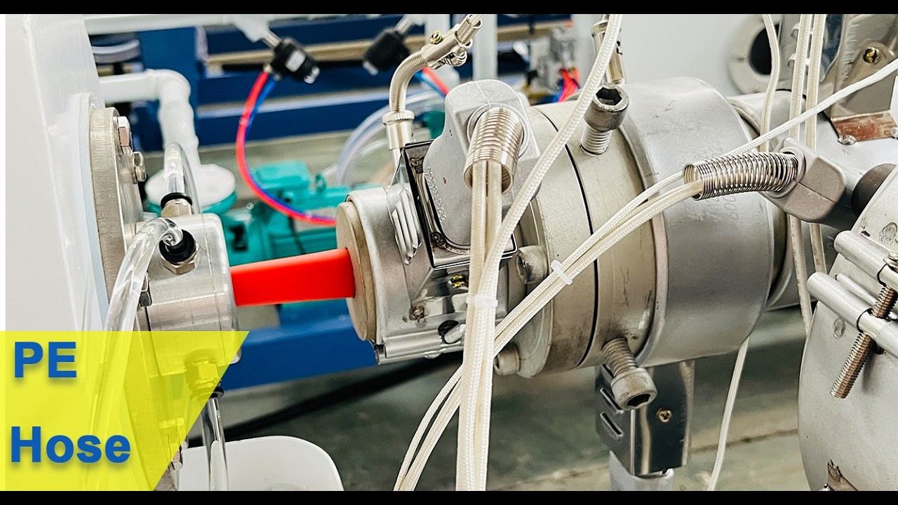 16~63mm PE electrical pipe extrusion line/Manufacturing Machine/ machine de fabrication tube orange