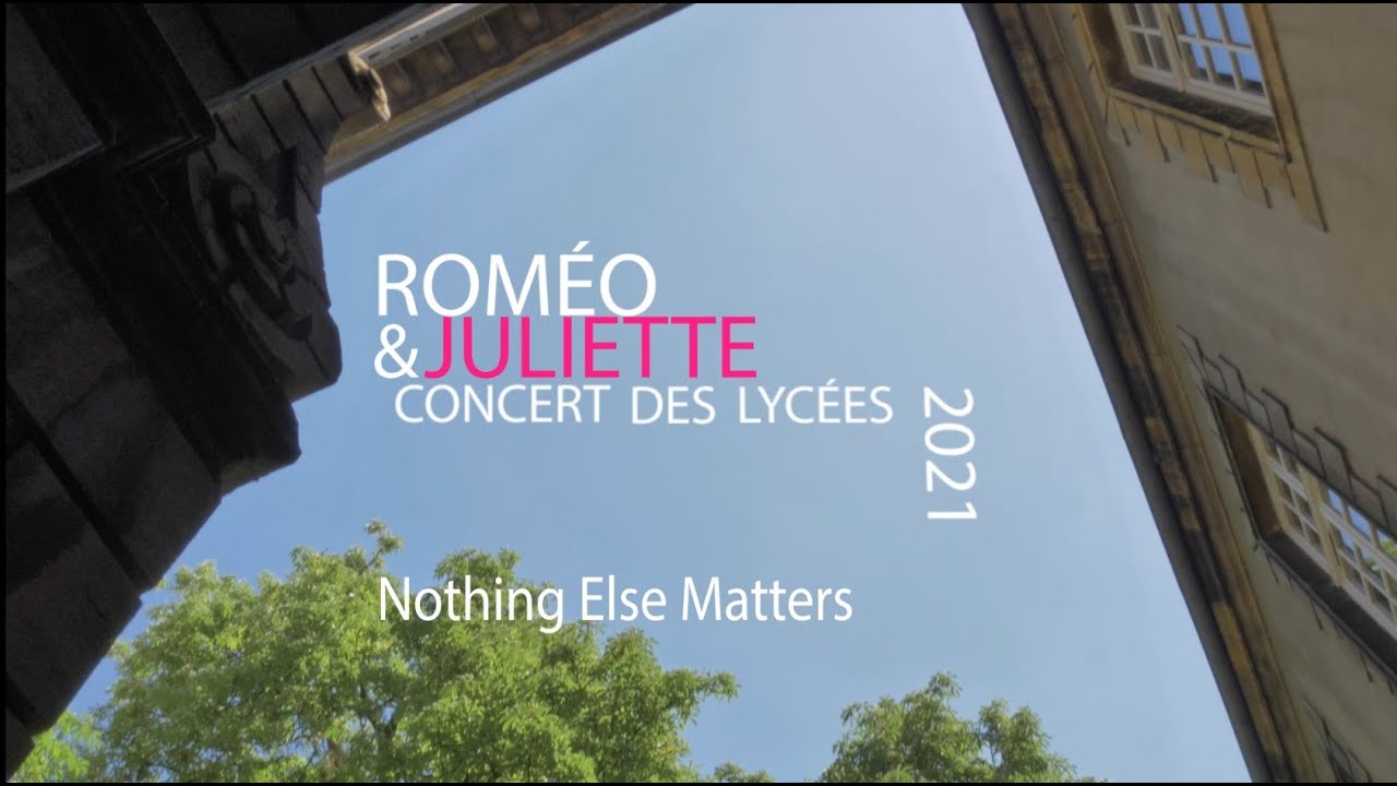 Concert des Lycées 2021 - Nothing Else Matters (Metallica)