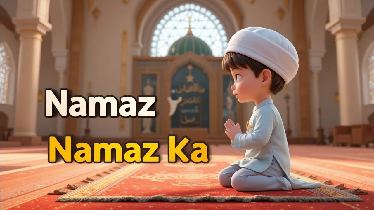 Namaz parhny ka Asan Tarika bacho k lea