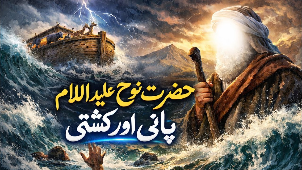 Hazrat Nuh (A.S) ka Waqia – Pani aur Kashti | Islamic Documentary in Urdu 