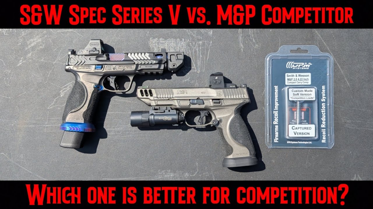 Стальная рама S&W Spec серии V в сравнении с конкурентом M&P и обзор систем DPM