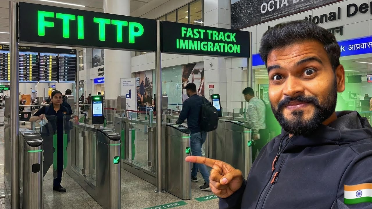 Immigration Hack for Indian Airport | Fast Track Immigration in India: FTI TTP Complete Guide