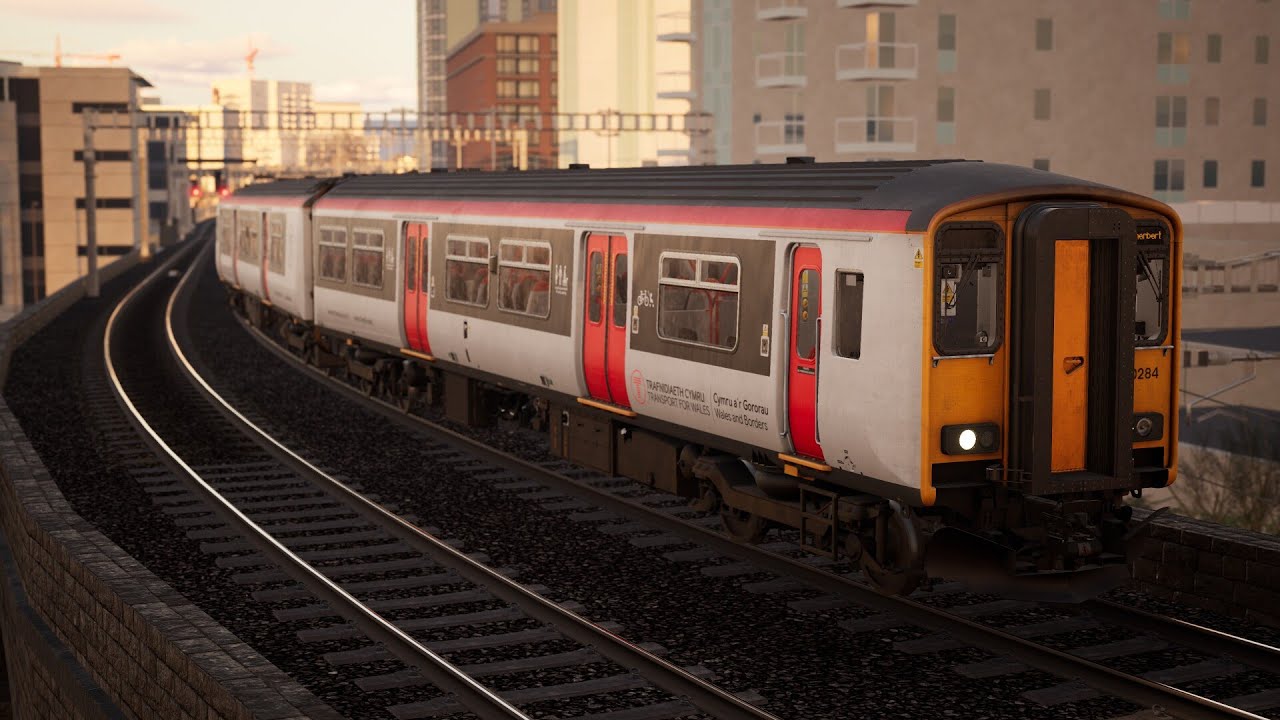 Train Sim World 5: Cardiff Network Route Learning- Cardiff to Radyr Class 150/2