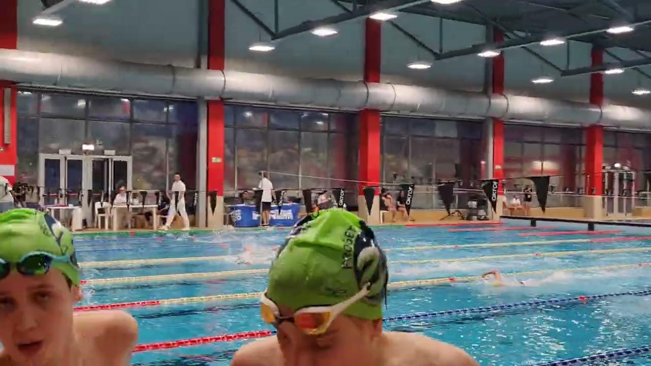 Amendolia Francesco corsia 3 100 stile libero2 trofeo esord Sisport 8/2/26 Piscina Usmiani Torino.